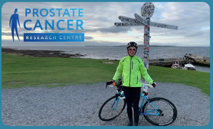 Marie Gould Cycling 1000 miles for Prostate Cancer
