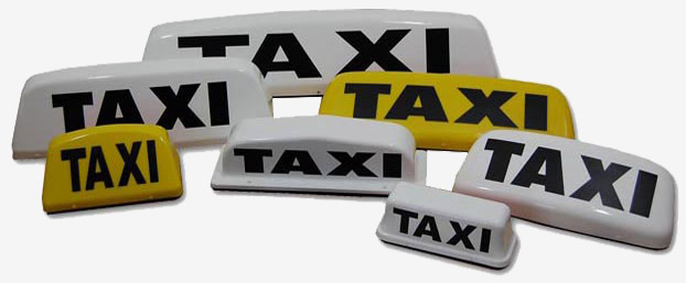 Supply and fit Taxi top lights