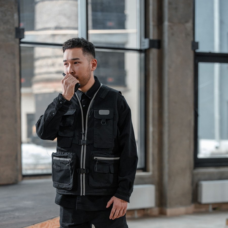 Event security using a two-way radio