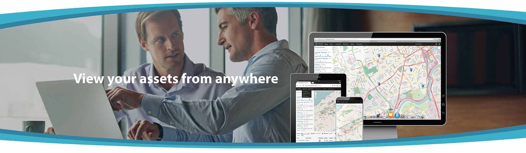 View your tracked asset from anywhere