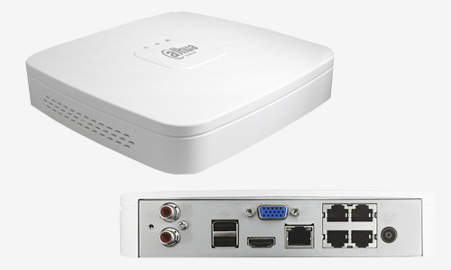 Dahua IP 4ch NVR Cube PoE